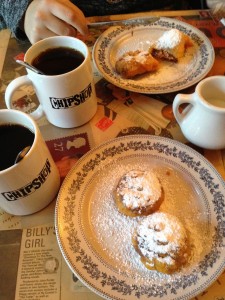 Fried Reese's Peanut Butter Cups at the Chip Shop in Brooklyn