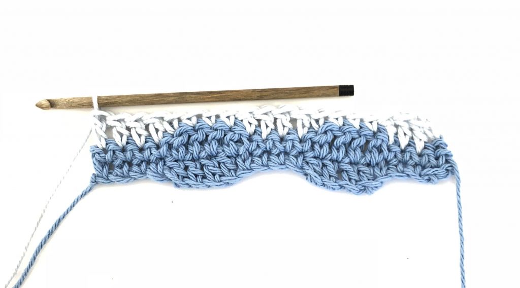 Smooth Wave Crochet Stitch Tutorial
