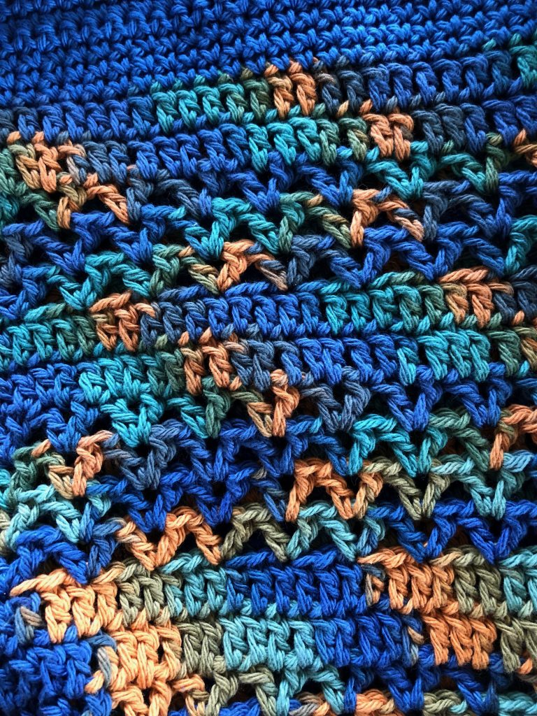 V-Stitch Market Bag | Crochet Pattern