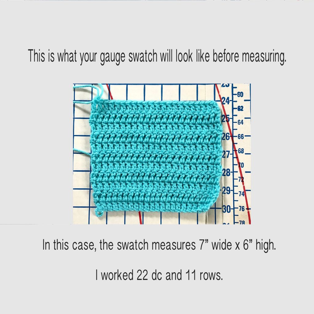How to Read Crochet Patterns | Gauge