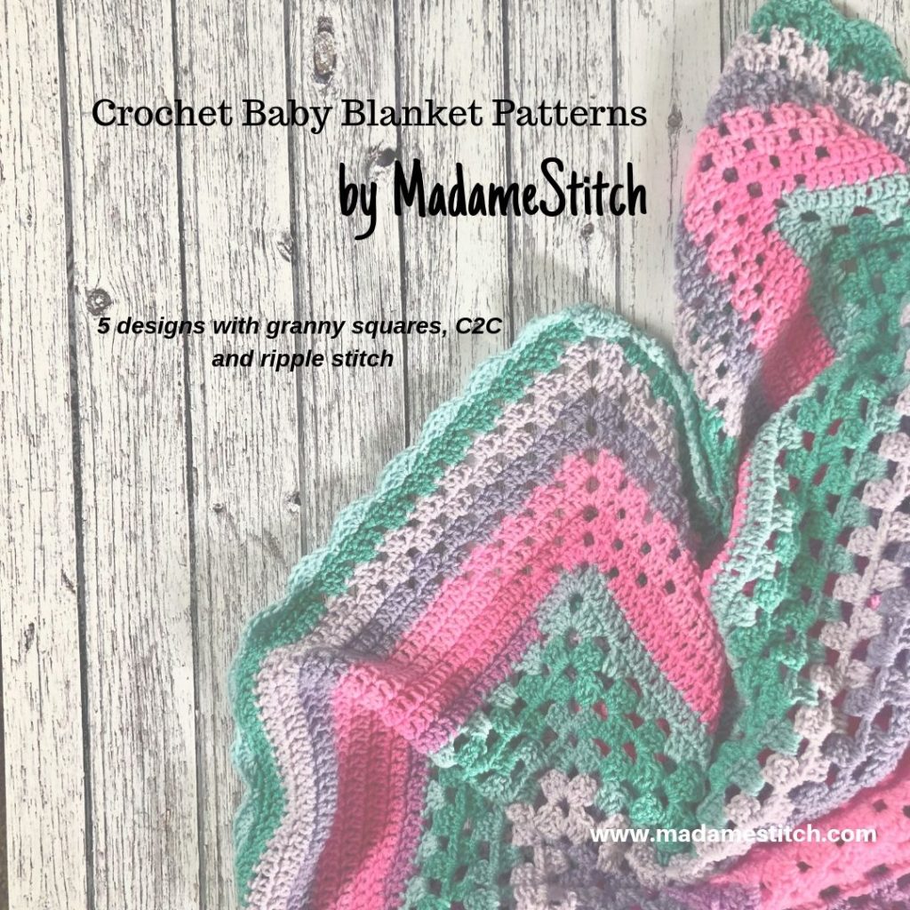 Crochet Baby Blanket Patterns | MadameStitch