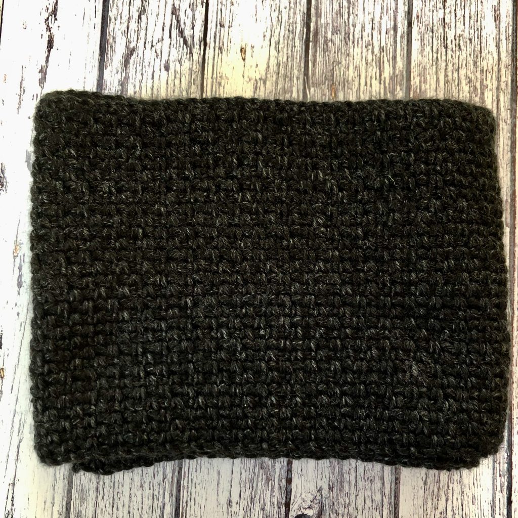 Men's Linen Stitch Scarf | Crochet pattern by MadameStitch