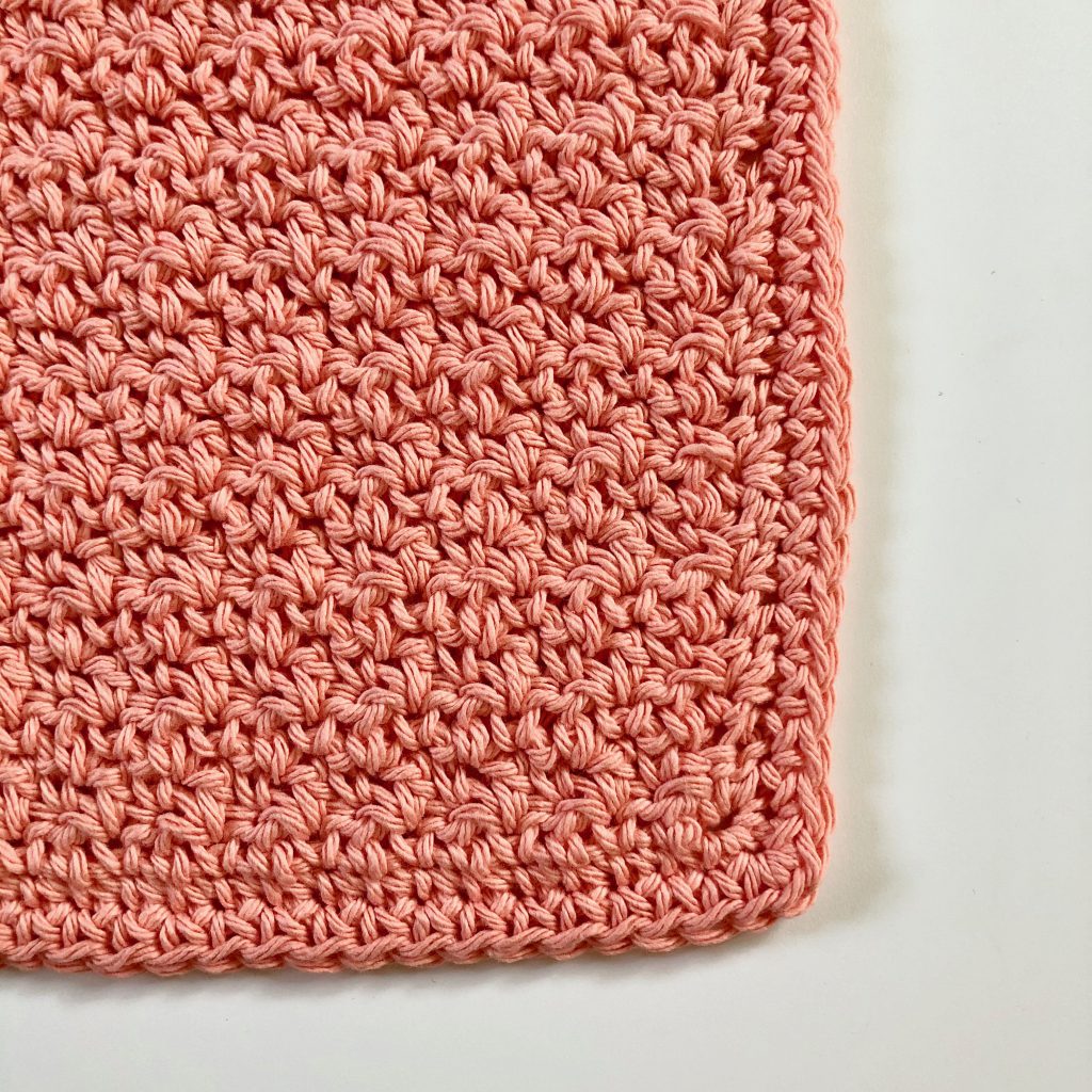 Crochet seed stitch tutorial and pattern | MadameStitch