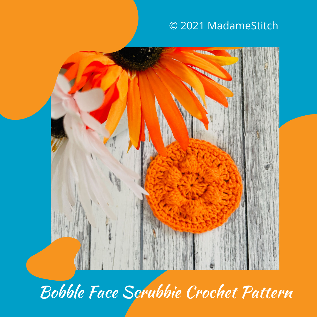 Bobble Face Scrubbie Free Pattern