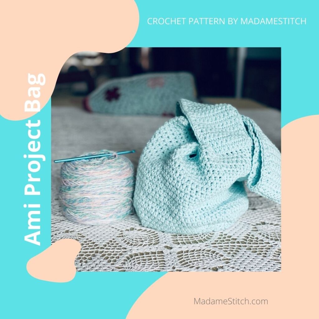 The Ami Project Bag Crochet Pattern by MadameStitch