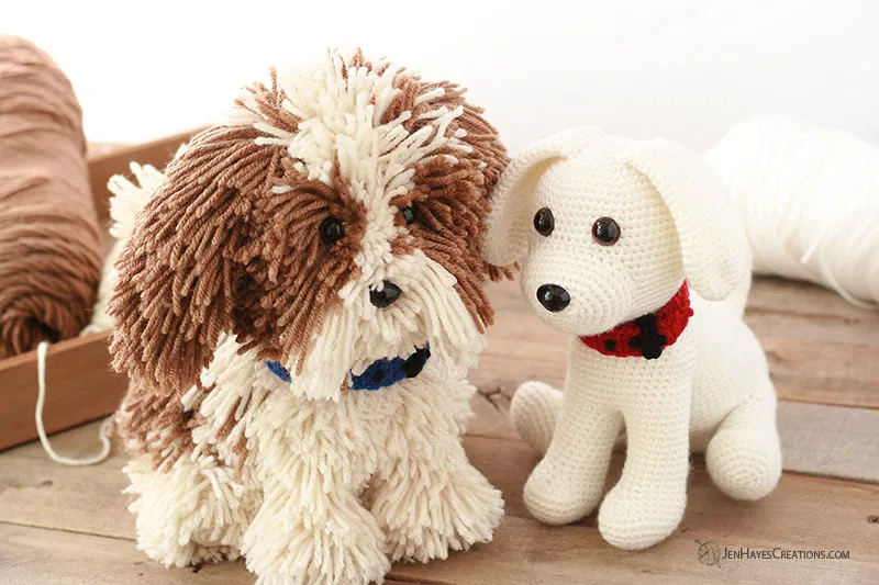 Puppy Dog Crochet Pattern by Jen Hayes Creations