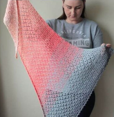 Painswick Shawl crochet pattern by Blue Star Crochet