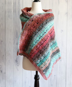 Spring Blossom Shawl crochet pattern by Rich Textures Crochet