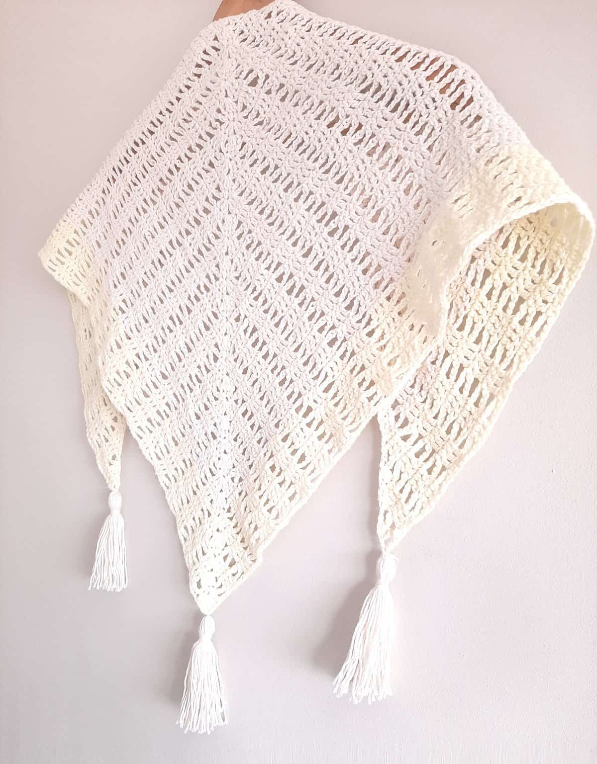 Summer Shawlette crochet pattern by Ned & Mimi