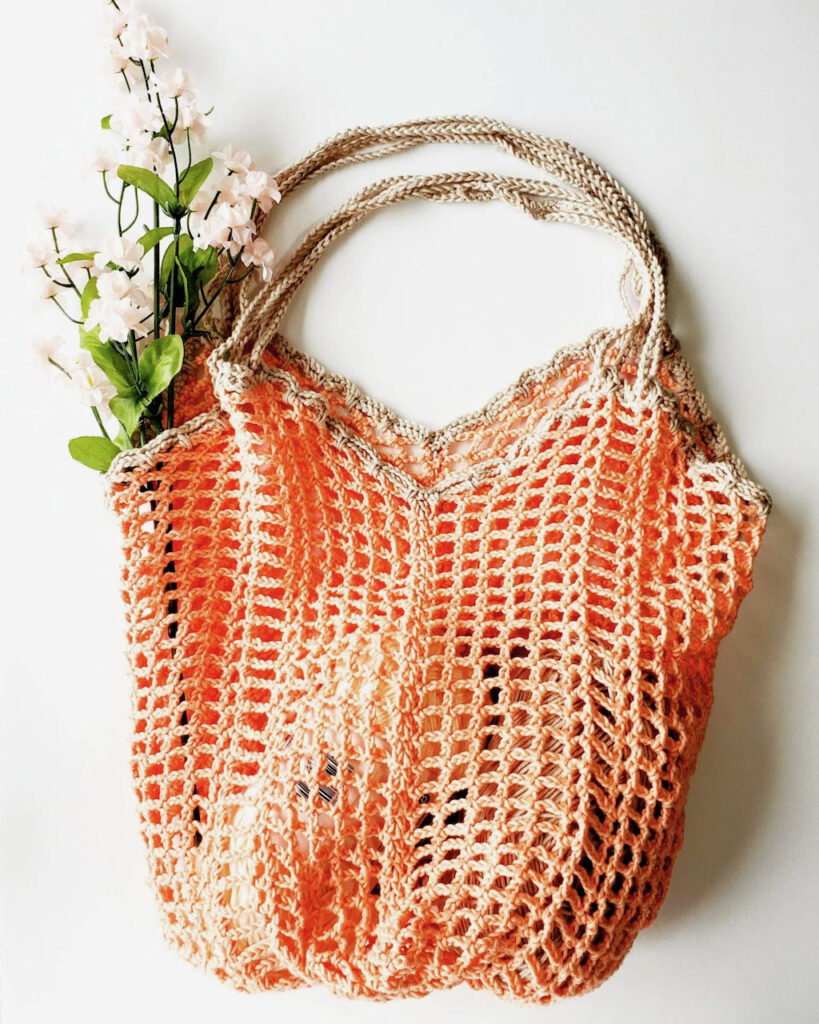 Network Shopper crochet pattern by Handmade by Raine