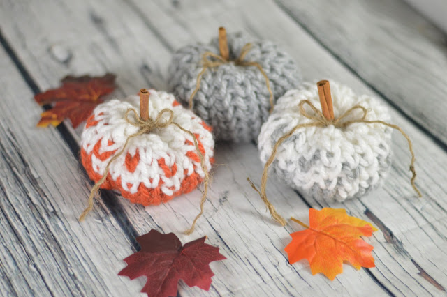 Faded pumpkin crochet pattern