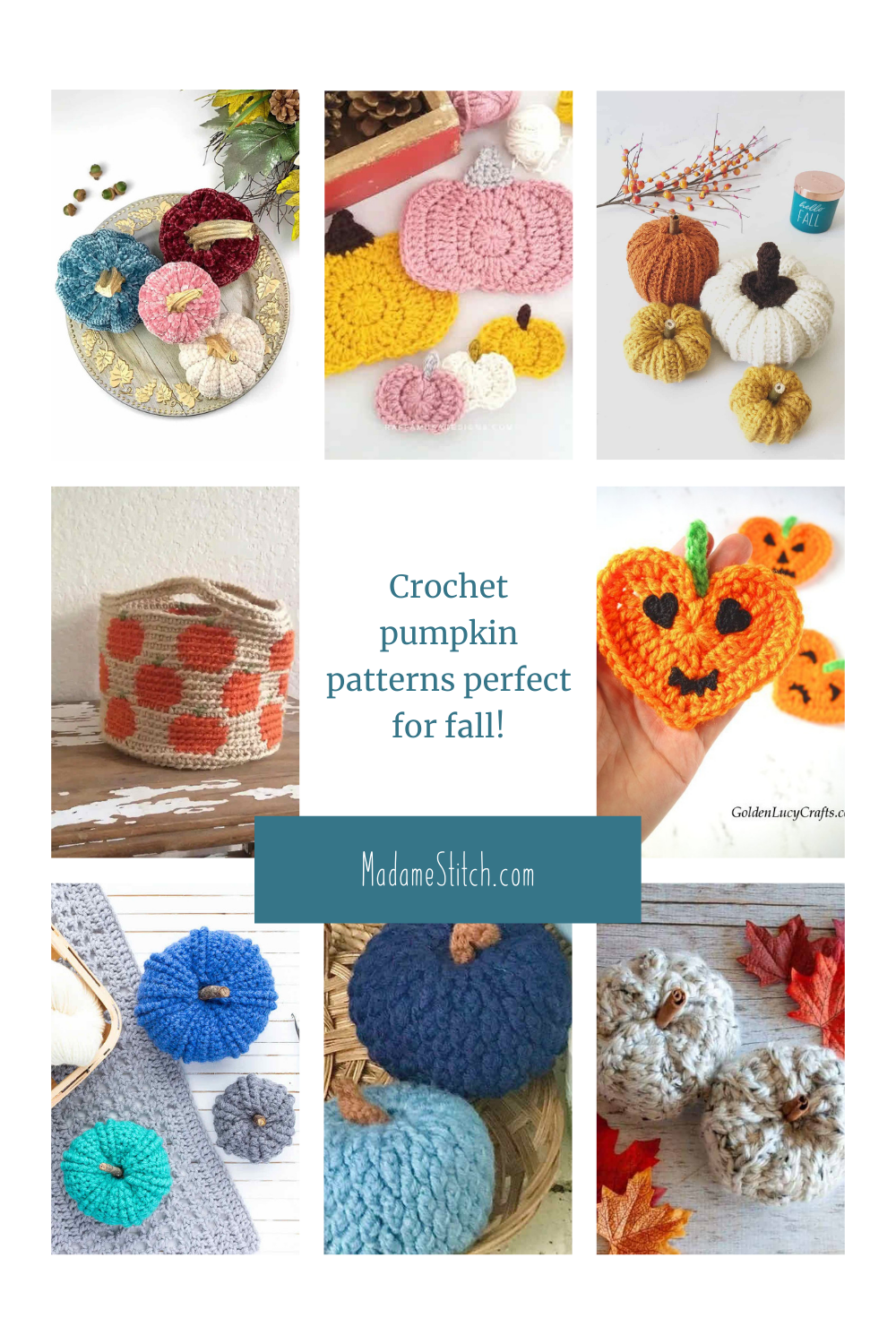 crochet pumpkin patterns for fall
