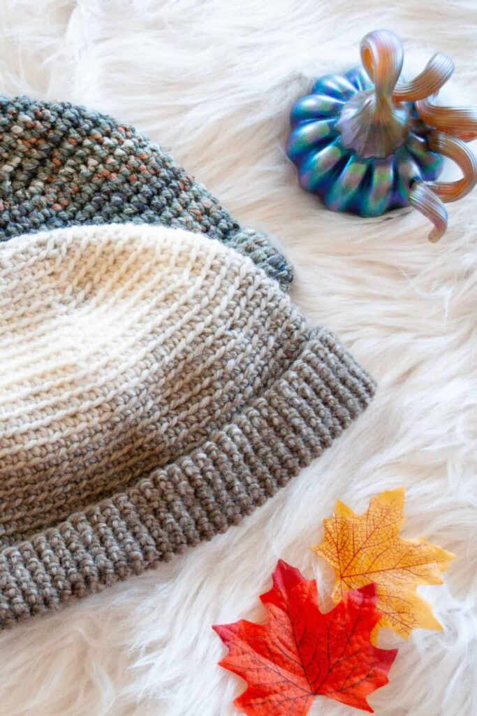 Bulky yarn hat pattern by Crafting Each Day