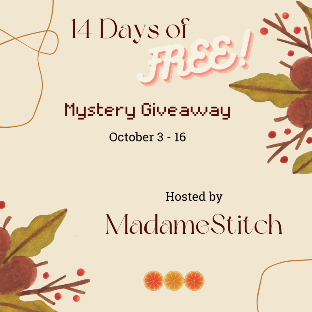 14 Days of Free - a mystery giveaway event hosted by MadameStitch