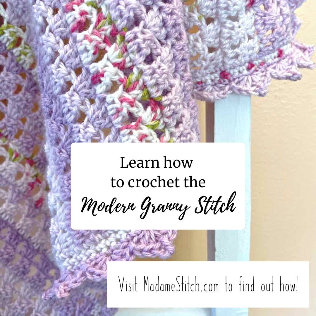 How to Crochet the Modern Granny Stitch