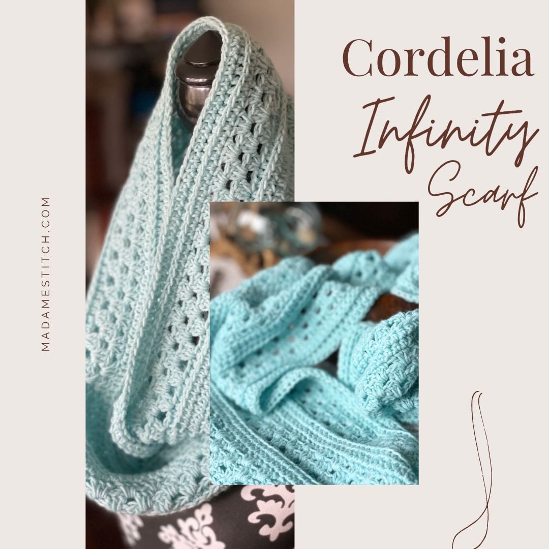 Easy Free Crochet Infinity Scarf Pattern for Cozy Spring Wear ...
