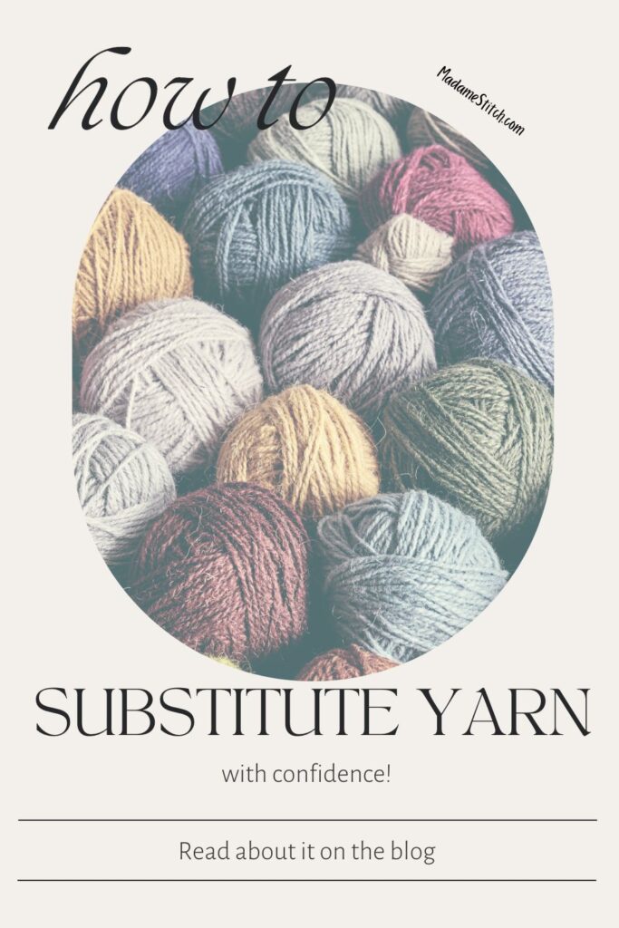 The 1 comprehensive guide to yarn substitution MadameStitch