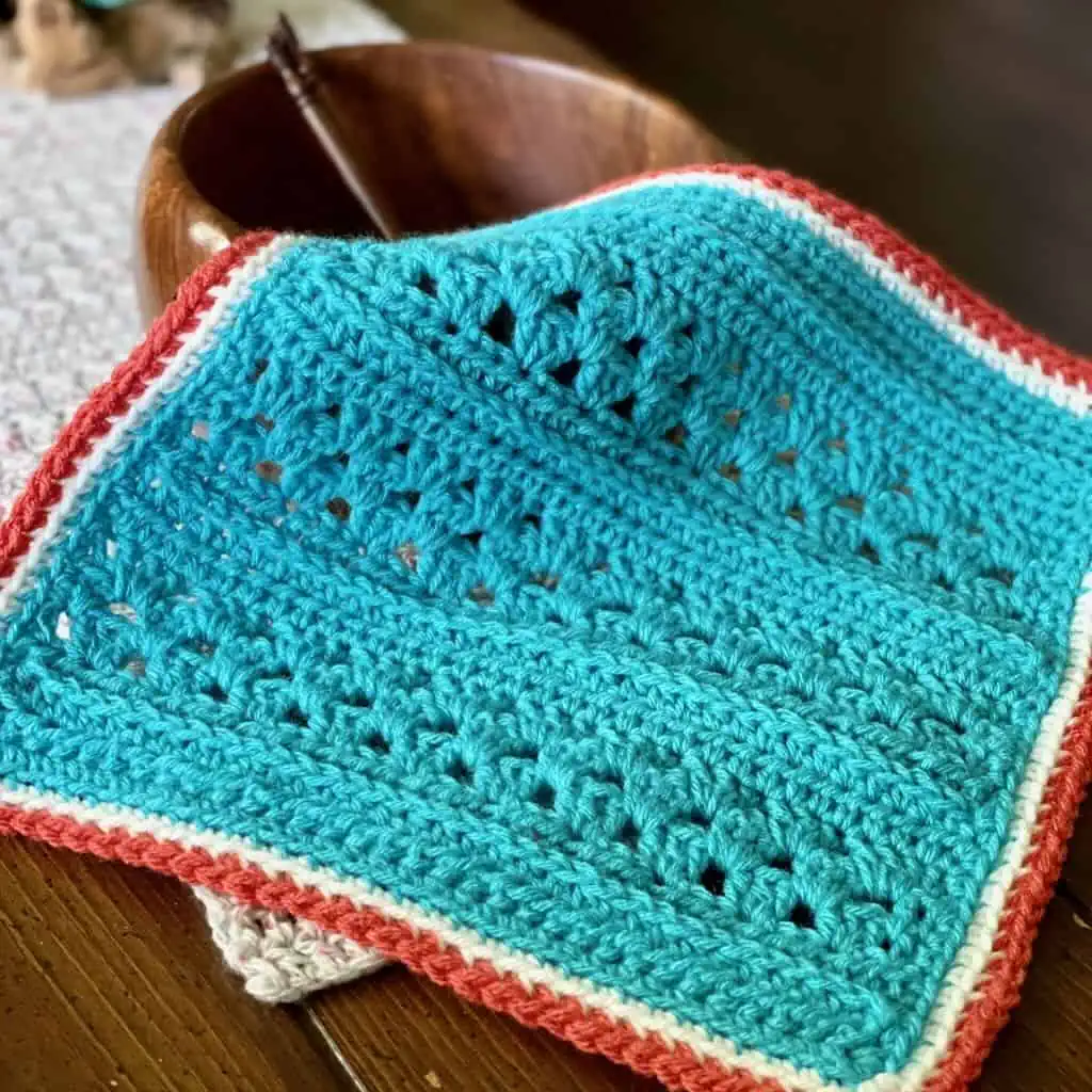 The Cordelia afghan square | A crochet design by MadameStitch