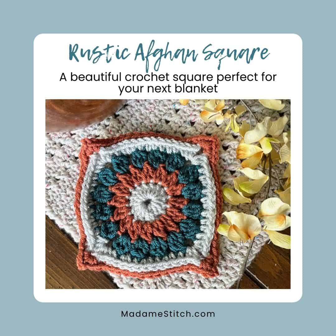 The cozy Rustic Afghan Square you’ll fall in love with