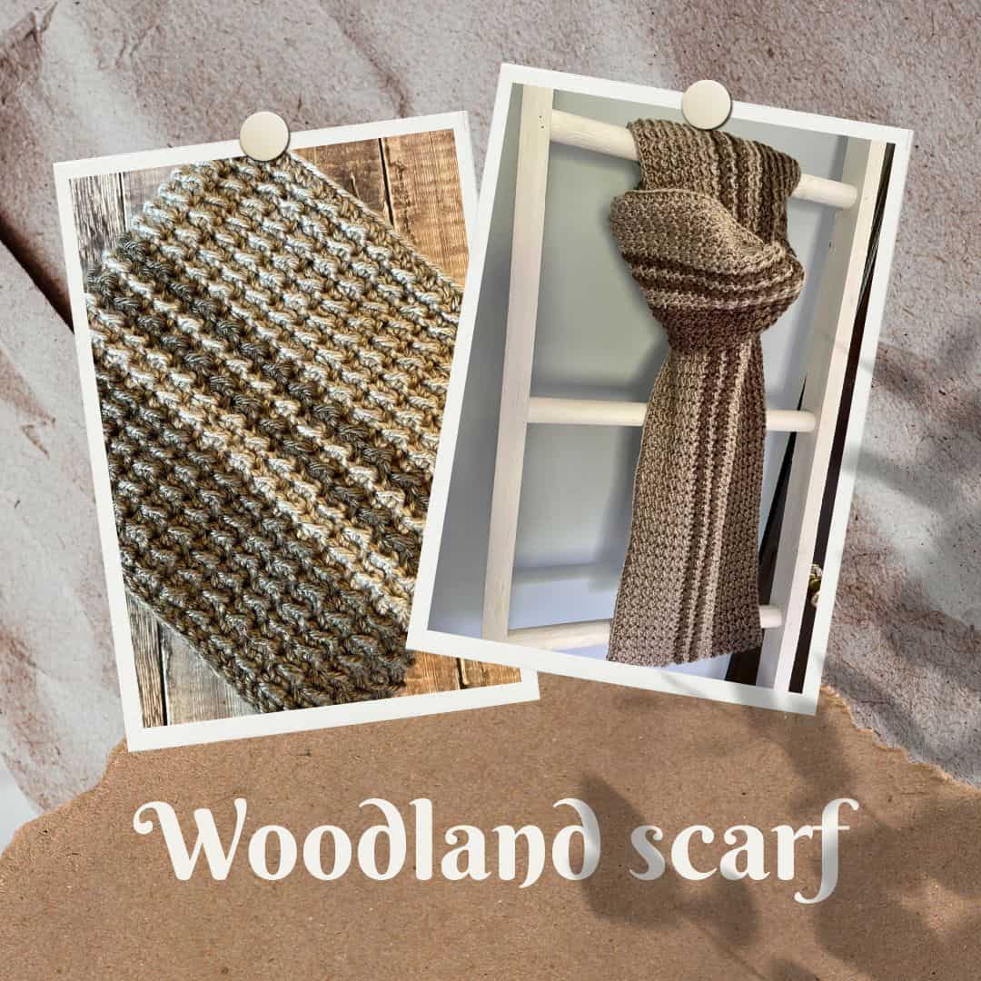 A crochet men's scarf every guy will love to wear MadameStitch