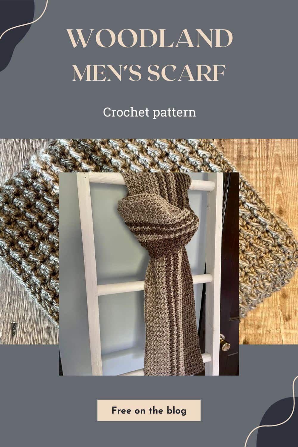 Men's Crochet Hat and Scarf Pattern - Two Brothers Blankets