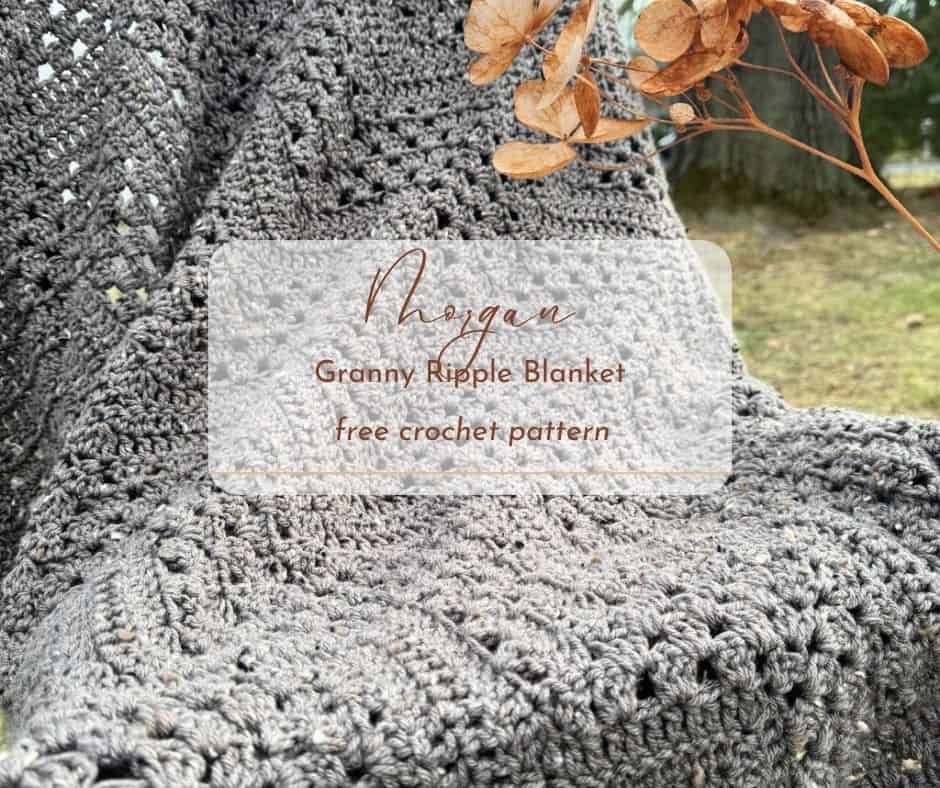 Your ultimate granny ripple stitch blanket for staying warm this winter