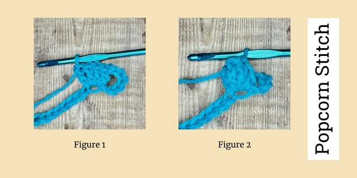 A photo tutorial for the popcorn stitch