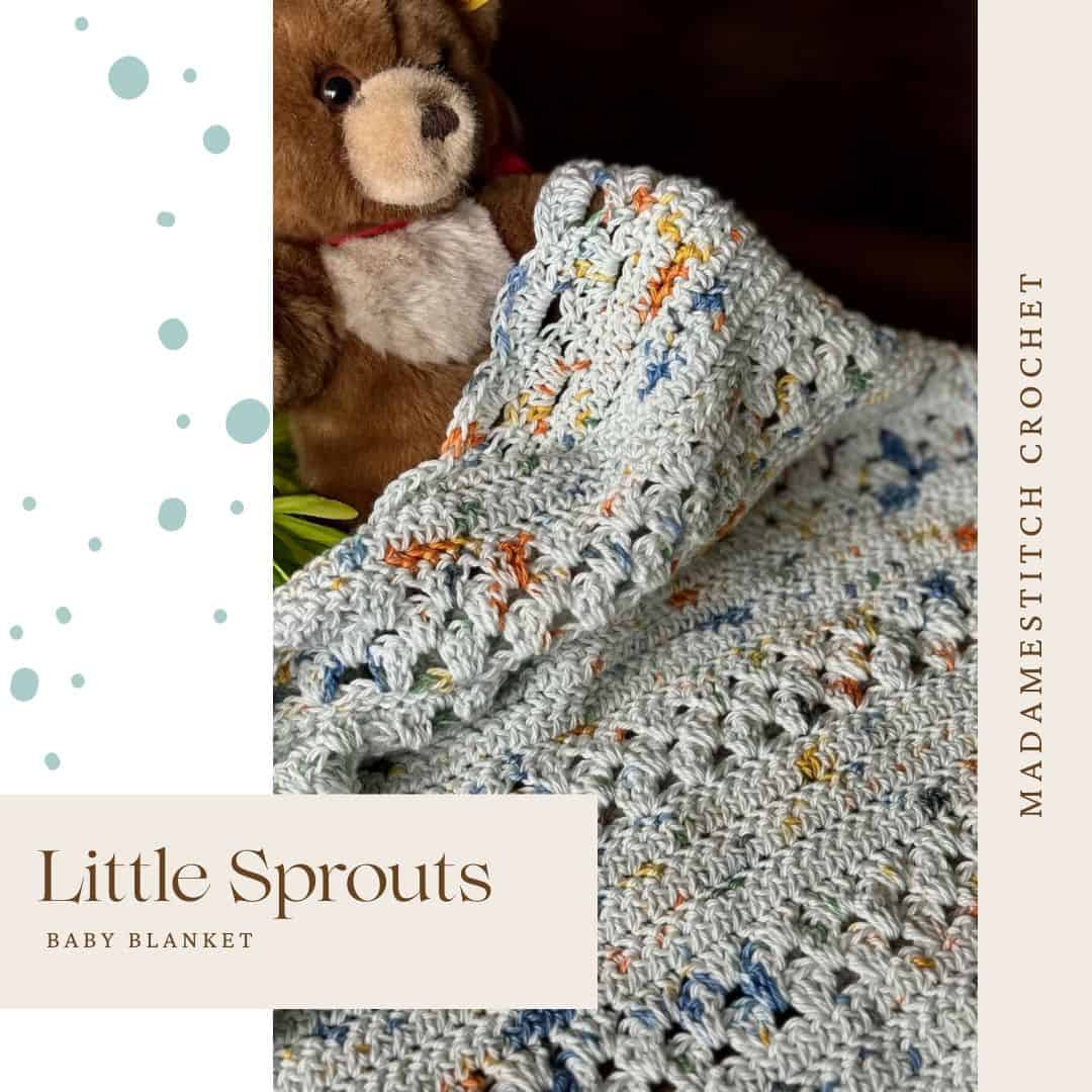 The perfect crochet baby blanket for your precious little one