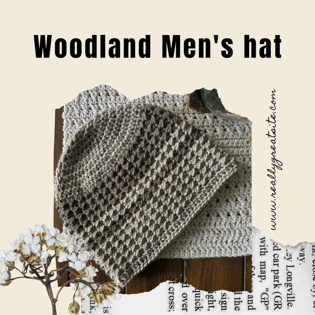 A crochet men’s hat is the perfect accessory for your favorite guy!