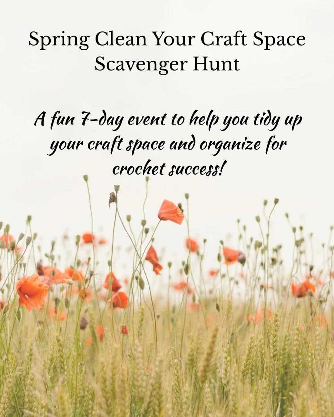 Scavenger Hunt: Kick off spring cleaning with this fun event