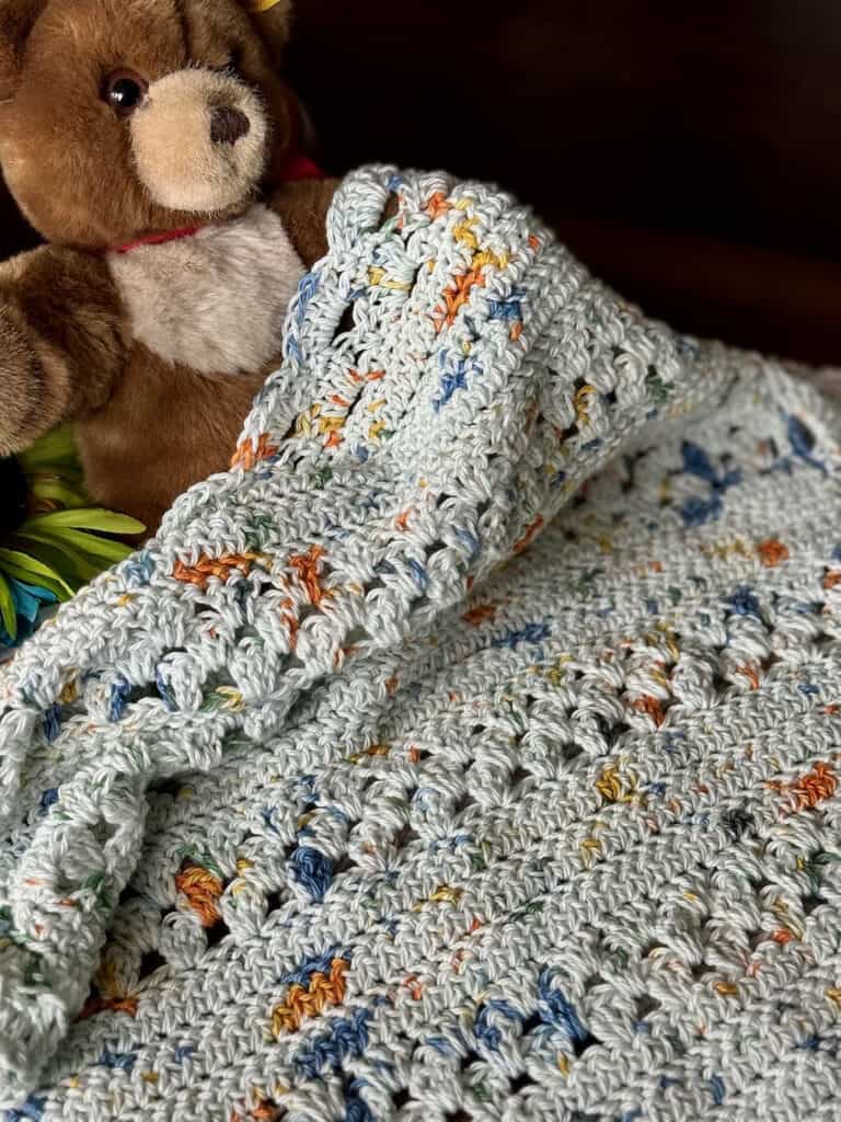 Little Sprouts Baby Blanket - Choosing the best yarn for baby blankets