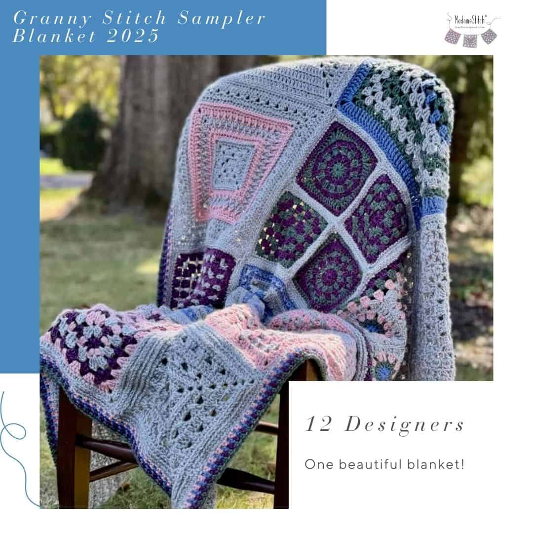 The Ultimate Granny Stitch Sampler Blanket for Snuggling This Coming Season