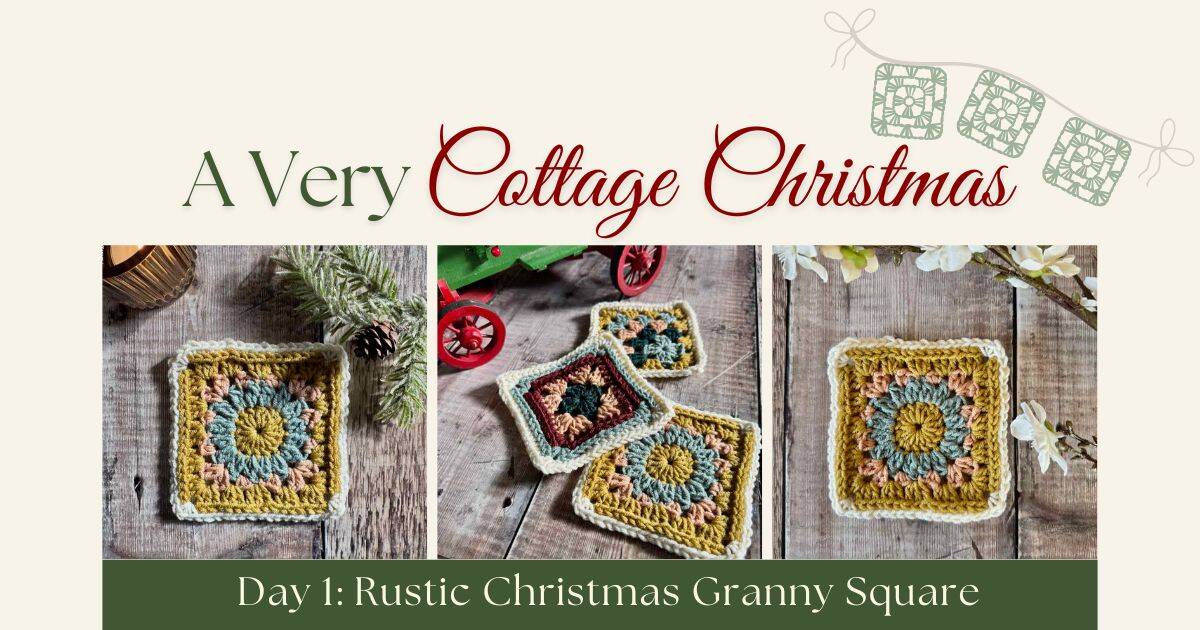 Photos of the Rustic Christmas Granny Square
