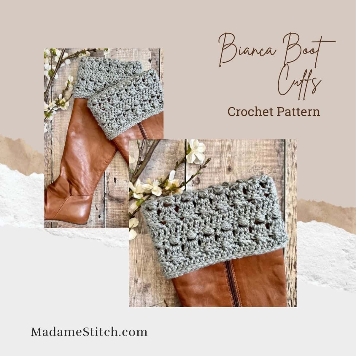 Stylish, Cozy Crochet Boot Cuffs Are the Ultimate Handmade Accessory