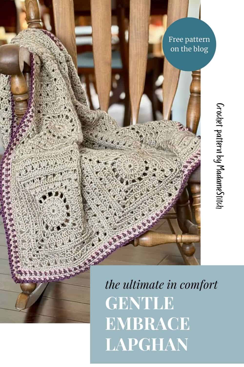 Pin this image for the Gentle Embrace Lapghan