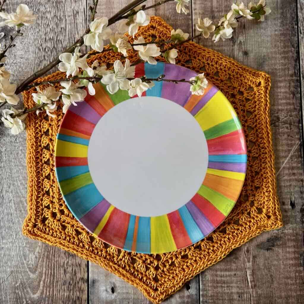 Clover and Comb Placemat