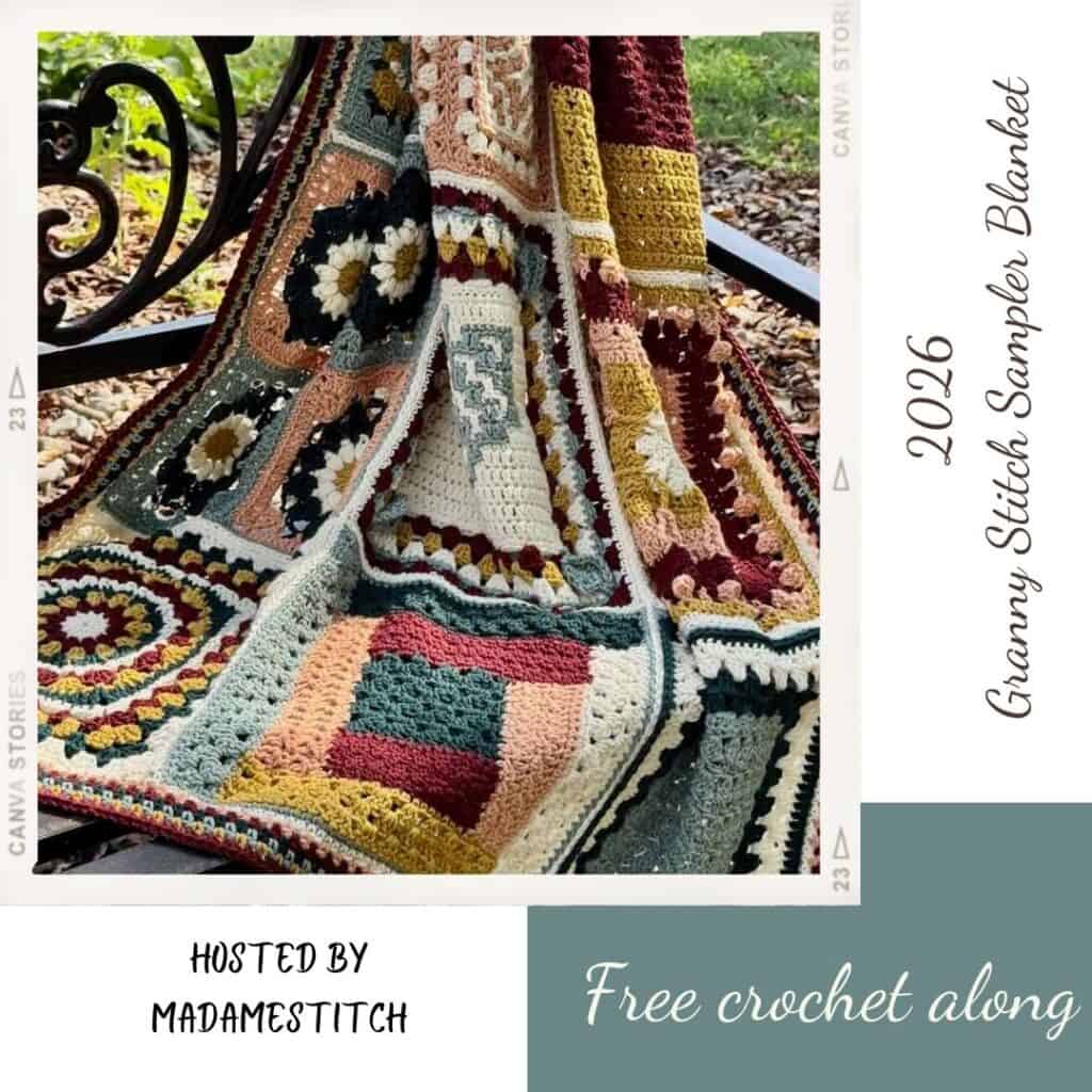 The 2026 Granny Stitch Sampler Blanket