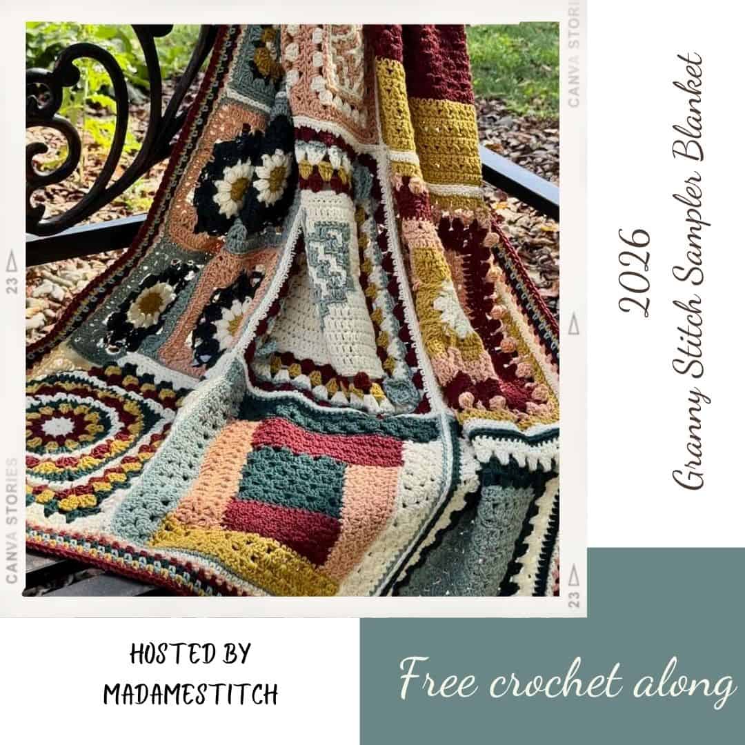 The 2026 Granny Stitch Sampler Blanket