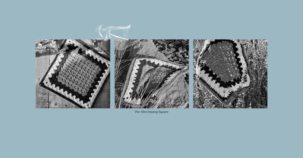 3 photos of the Tiles Granny Square