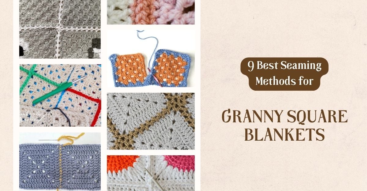 Best ways for joining granny squares in a blanket