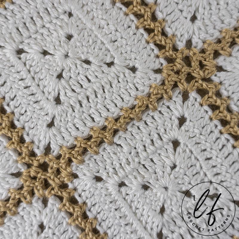 Single Crochet Mesh Seam from the Loophole Fox